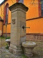 Pfeilerbrunnen am Pleicherkirchplatz