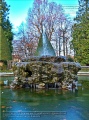 Felsenbrunnen im suedl. Hofgarten der Residenz