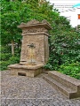 klassizistische Brunnen am Haugerkirchplatz