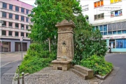 klassizistische Brunnen am Haugerkirchplatz