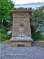 klassizistische Brunnen am Haugerkirchplatz