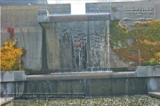 Großer Wasserfall am Hubland Campus Süd