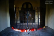 Hauptfriedhof in spaetherbstlichen Farben